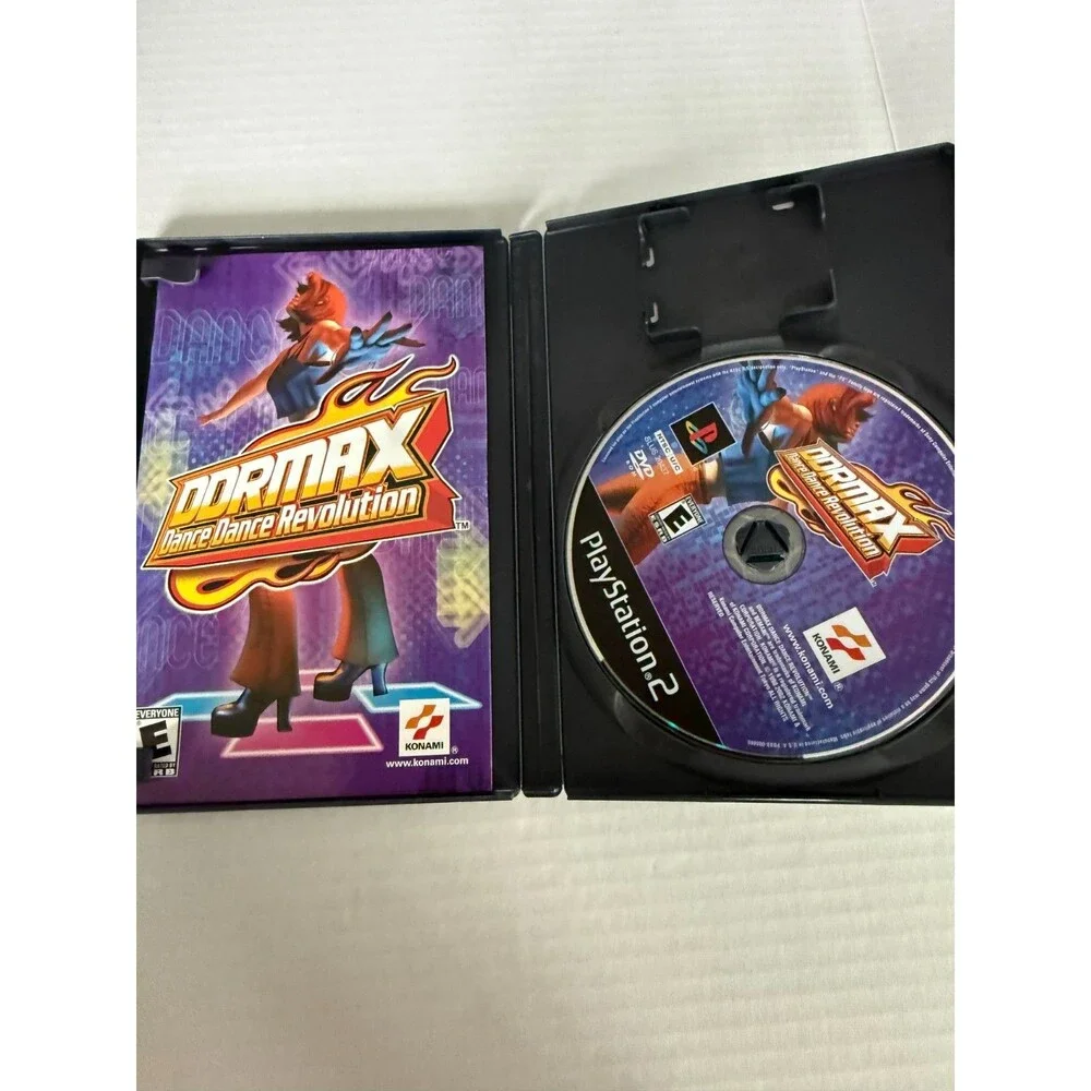 Sony PS2 Game Lot DDRMAX Dance Dance Revolution Crazy Taxi ATV Offroad Fury 2 CI